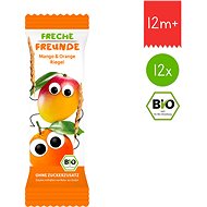Freche Freunde BIO Ovocná tyčinka - Mango a pomeranč 12× 23 g - Sušenky pro děti