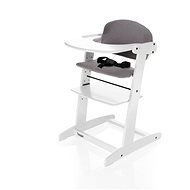 ZOPA Grow-up rostoucí židlička White/Grey - Jídelní židlička