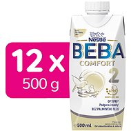 BEBA COMFORT 2 HM-O Liquid 12× 500 ml - Tekuté kojenecké mléko