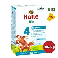 HOLLE BIO Dětská mléčná výživa 4 pokračovací 3× 600 g - Kojenecké mléko