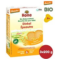 HOLLE Spelled biscuits 3 x 200g - Crisps for Kids