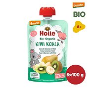 Kapsička pro děti HOLLE Kiwi Koala  BIO hruška banán kiwi 6 × 100 g