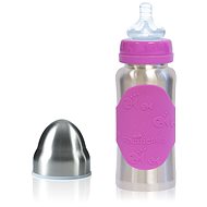PACIFIC BABY Hot-Tot  200 ml - Růžová/ Stříbrná - Dětská termoska