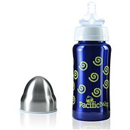 PACIFIC BABY Hot-Tot 200 ml - Modrá spirálky - Dětská termoska