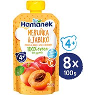HAMÁNEK Meruňka 8× 100 g - Kapsička pro děti