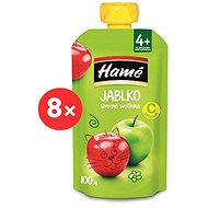 HAMÉ Jablko 8× 100 g - Kapsička pro děti