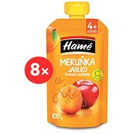 HAMÉ Meruňka 8× 100 g - Kapsička pro děti