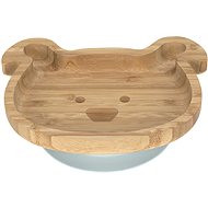 Lässig  Platter Bamboo Wood Chums Dog - Talíř