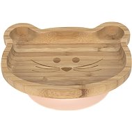 Lässig  Platter Bamboo Wood Chums Mouse - Talíř