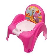TEGA Baby Hrací nočník / židlička - růžová - Nočník