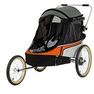 WIKE SOFTIE 3v1 Orange - Vozík za kolo