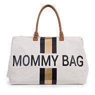 Přebalovací taška CHILDHOME Mommy Bag Off White / Black Gold - Přebalovací taška