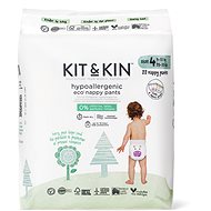 Kit & Kin Eko Nappy Pants Naturally Dry vel. 4 (22 ks) - Eko plenkové kalhotky