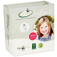 Mama Bamboo Bambusové plenky Premium 16 kg+ 18 ks - Eko plenkové kalhotky