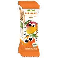 Freche Freunde BIO Ovocná tyčinka - Mango a pomeranč 4× 23 g - Sušenky pro děti