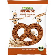 Sušenky pro děti Freche Freunde BIO Špaldové preclíky s cizrnou 75 g