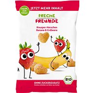 Freche Freunde ORGANIC Peanuts Corn, Banana and Strawberry 30g - Crisps for Kids