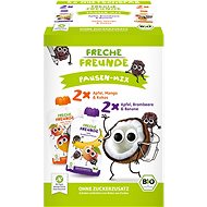 Freche Freunde BIO MIX - Apple, mango with coconut and blackberry with banana 4×100 g - Meal Pocket