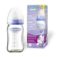 Lansinoh NaturalWave slkeněná M, 240 ml - Kojenecká láhev