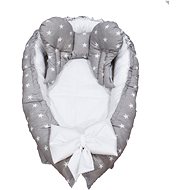 BabyTýpka Maxi hnízdo - Stars White - Hnízdo pro miminko