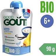 Good Gout BIO Vanilkový jogurt s hruškou (90 g) - Kapsička pro děti