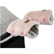 Petite&Mars rukávník / rukavice Jasie na kočárek Flamingo Pink - Rukávník na kočárek