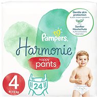 PAMPERS Pants Harmonie vel. 4 (24 ks) - Plenkové kalhotky