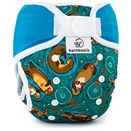 Bamboolik Cover Pants Duo Inverse Turquoise - Otters in Love - Nappies