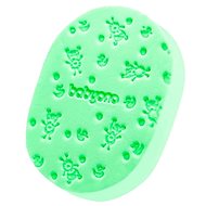 BabyOno jemná dětská mycí houba, zelená - Žínka