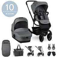 EASYWALKER Harvey3 Fossil Grey with Accessories - Baby Buggy