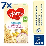 Hami Porridge with Banana and Pear 7×225g - Milk Porridge
