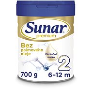 Sunar Premium 2 pokračovací kojenecké mléko 700 g - Kojenecké mléko