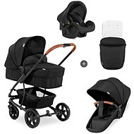 HAUCK Combined Stroller Pacific 4 Shop N Drive caviar - Baby Buggy