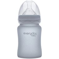 EverydayBaby Láhev sklo 150 ml Quiet grey - Kojenecká láhev