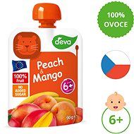 DEVA broskev, mango 90 g - Kapsička pro děti