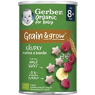 GERBER Organic crisps with raspberries and banana 35 g - Crisps for Kids