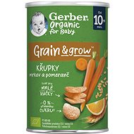 GERBER Organic carrot and orange crisps 35 g - Crisps for Kids
