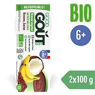 Good Gout BIO Kokosový dezert s kakaem a banánem (2×100 g) - Příkrm