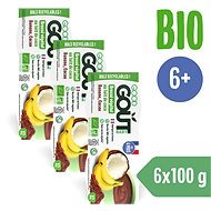 Good Gout BIO Coconut dessert with cocoa and banana 3× (2×100 g) - Baby Food