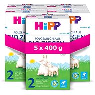 HiPP 2 BIO kozí mléko 5×  400 g - Kojenecké mléko