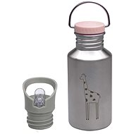 Lässig Bottle Stainless Steel Safari Giraffe 500 ml - Láhev na pití pro děti