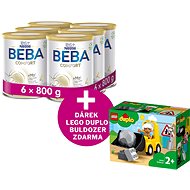 BEBA COMFORT 4 HM-O 6× 800g + LEGO Duplo Town Buldozer - Kojenecké mléko