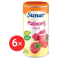 Sunar rozpustný nápoj malinový 6× 200 g  - Drink