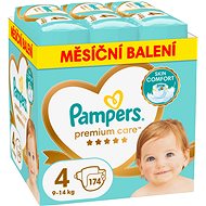 PAMPERS Premium Care vel. 4 (174 ks) - Jednorázové pleny