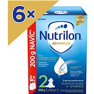Nutrilon 2 Advanced pokračovací kojenecké mléko 6× 1 kg, 6+ - Kojenecké mléko