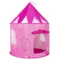 BABY MIX dětský stan hrad růžový