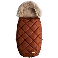 Beztroska fusak s kožešinou 100 cm cinnamon - Fusak do kočárku