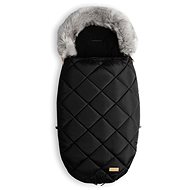 Beztroska fusak s kožešinou 110 cm black  - Fusak do kočárku