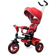 BABY MIX Tricycle 5-in-1 Rider 360° Burgundy - Tricycle