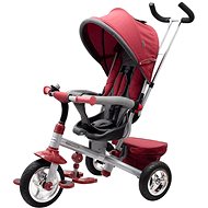BABY MIX Children's Tricycle 3-in-1 Typhoon 360° Burgundy - Tricycle